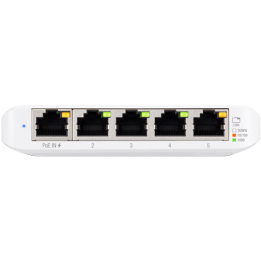 Ubiquiti UniFi Flex Mini 5 Port Gigabit 1PoE Input | USW-Flex-MINI