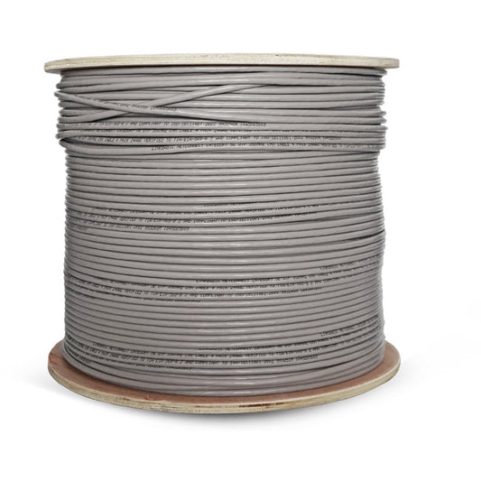 Linkbasic 500M Drum Cat5e Solid Grey UTP Network Cable