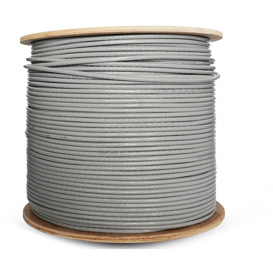 Scoop 500m Drum Cat6 CCA Grey UTP Cable