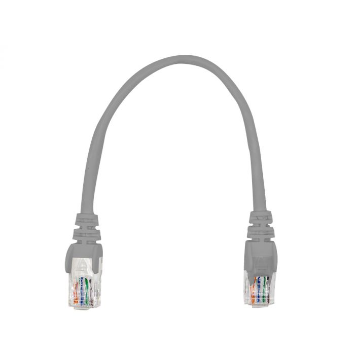 Linkbasic 22cm UTP Cat5e Flylead, Patch Cable.