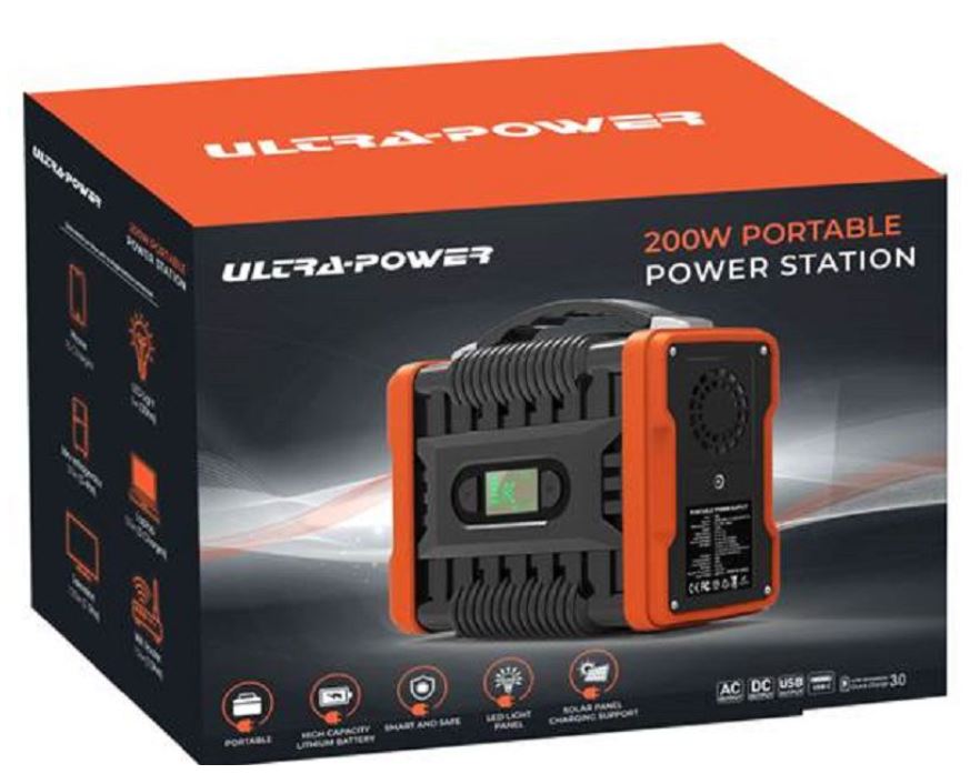 Ultra Power 200W Portable Power Station