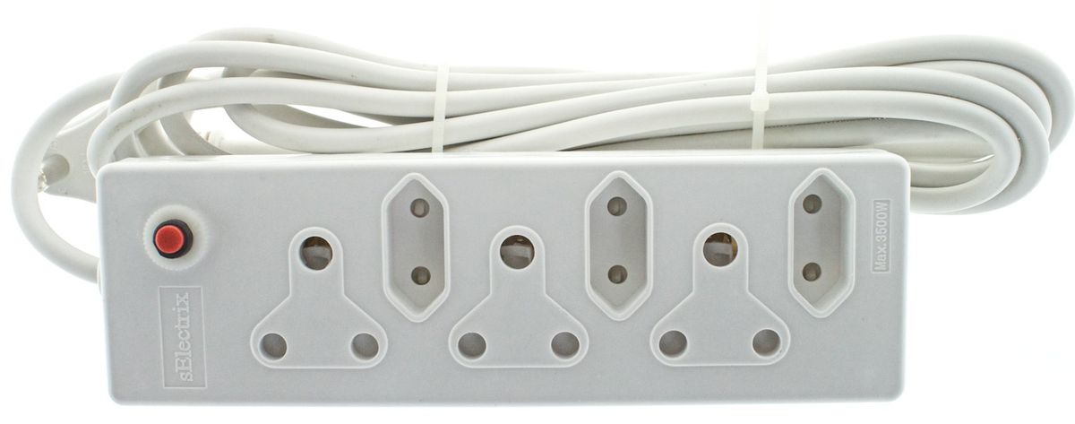 Multi Plug 6 Way with 5m Cord – Mr Satellite