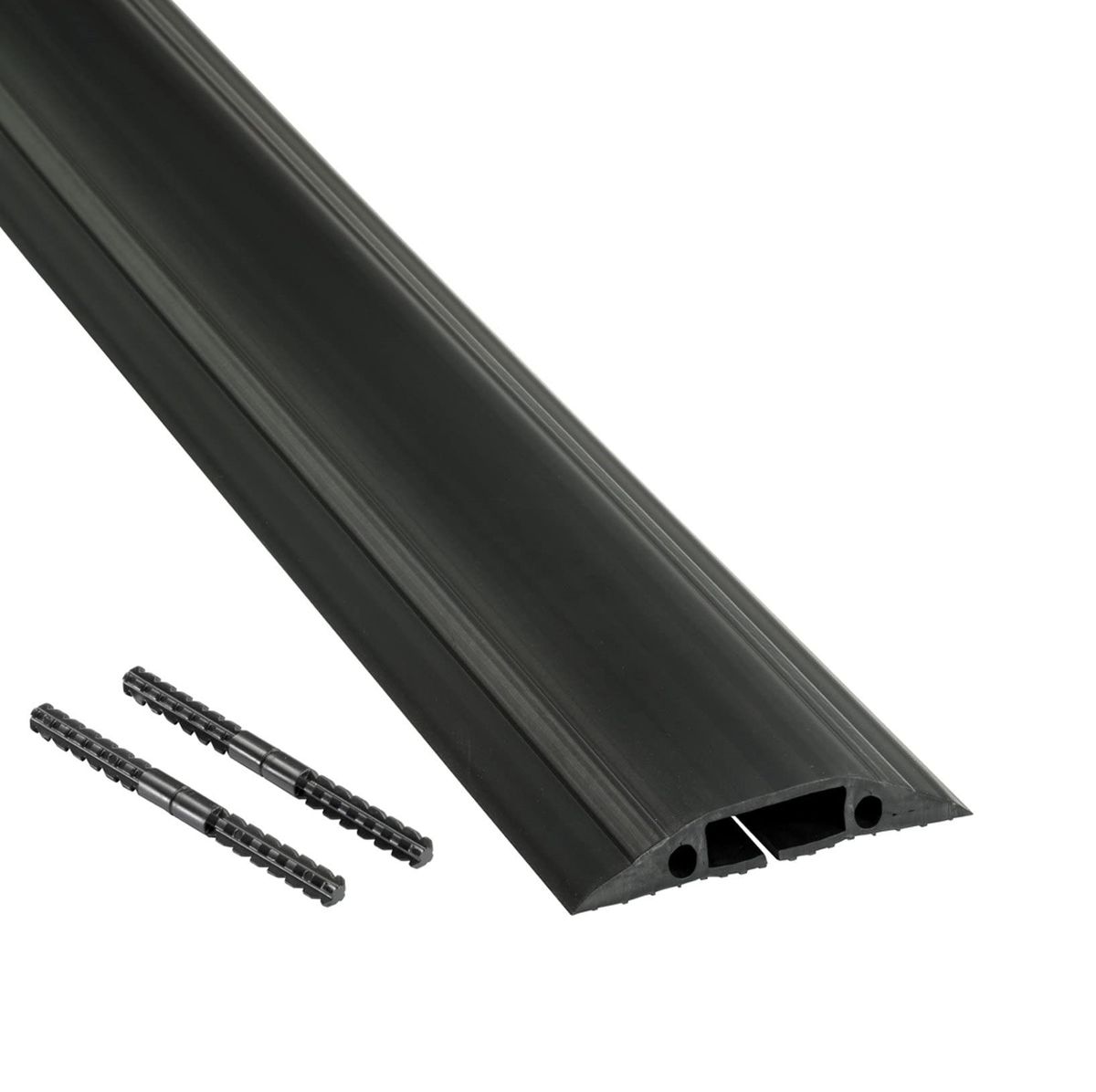 D-Line: Heavy Duty Floor Cable Cover Protector: 1.8m (30mm x 10mm Cavity)