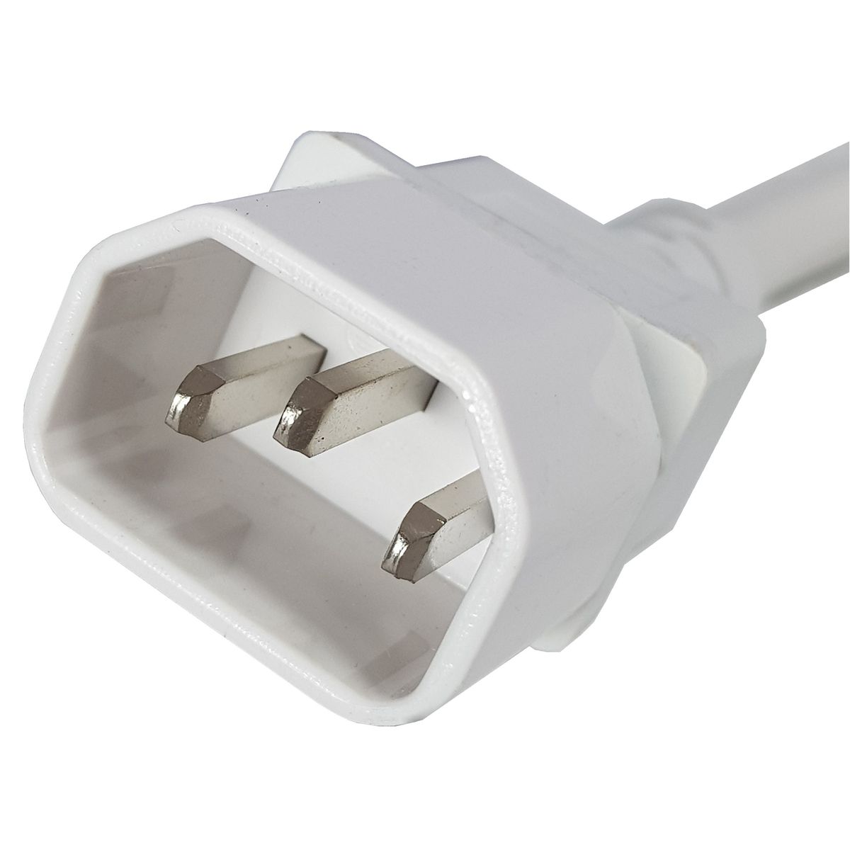 UPS connector: Multiplug with IEC Connector for UPS - 4x16A + 4x5A - White