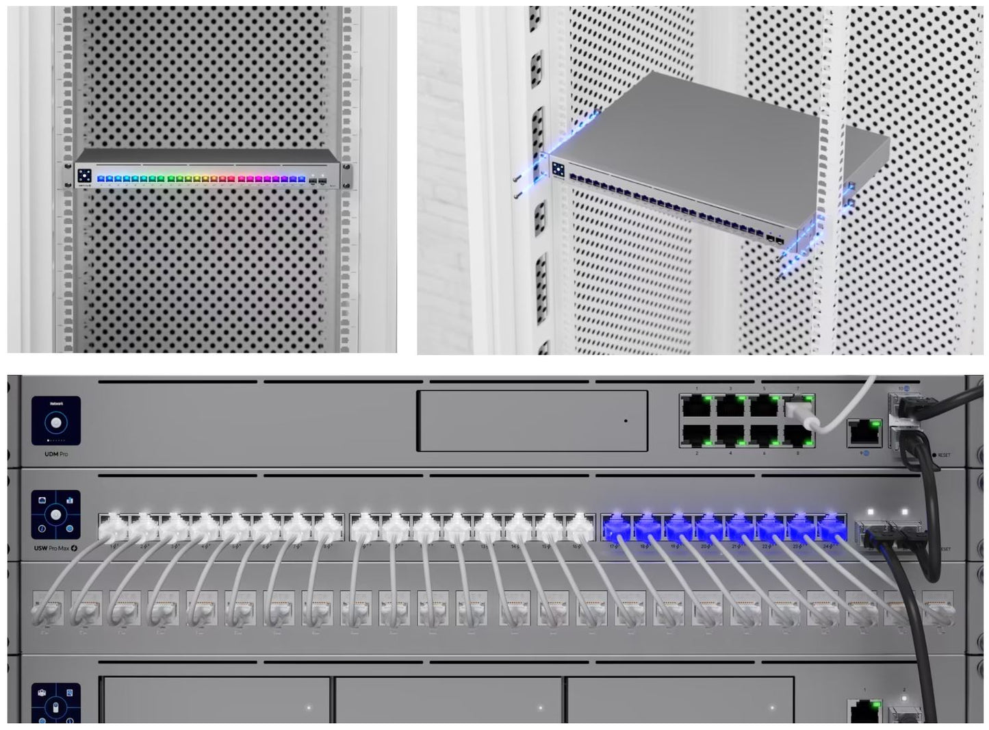 Ubiquiti UniFi Pro Max Switch 24 Port 16PoE 8x 2.5Gbps PoE++ 400W : USW-Pro-Max-24-POE   (400W PoE)