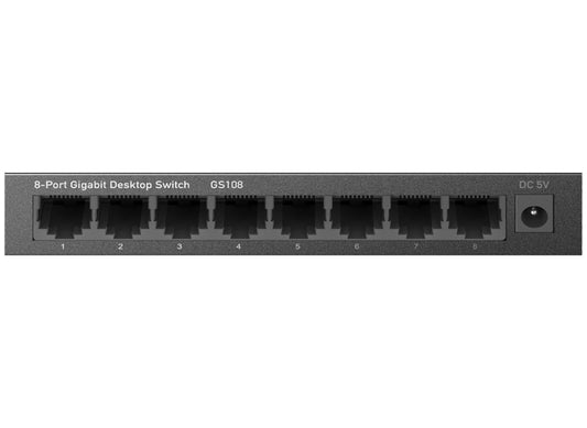 Cudy 8 Port Metal Gigabit Desktop Switch | GS108