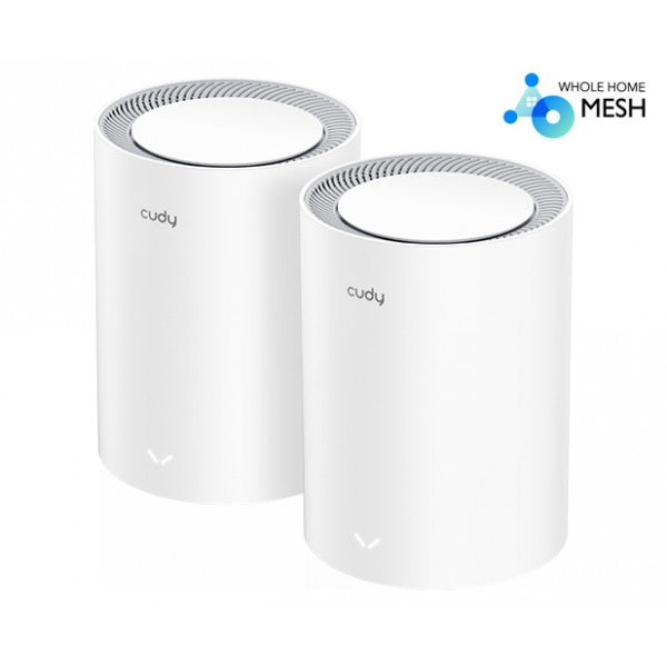 Cudy Dual Band WiFi 6 3000Mbps Multi-Gigabit Mesh 2-Pack | M30002 (2-Pack)