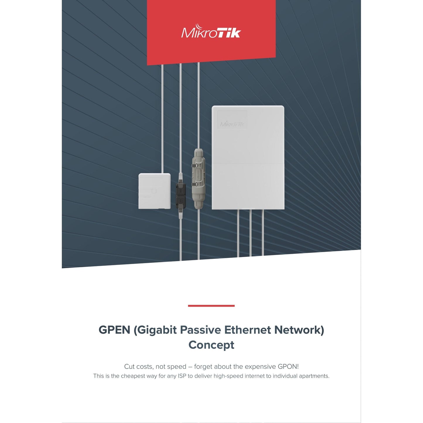 MikroTik Gigabit Passive Ethernet Repeater | GPeR