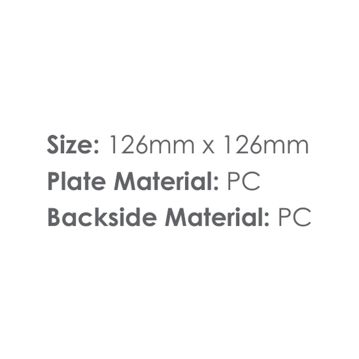 Synerji Deco 4x4 Blank Cover Plate