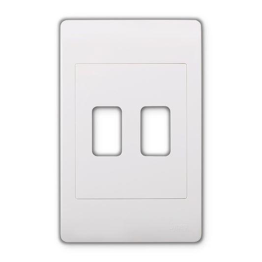 Synerji ECO 4x2 Grid Plate 2 Lever