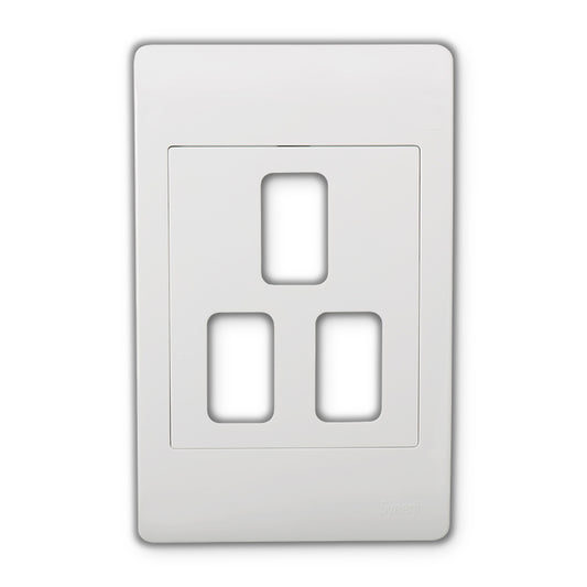 Synerji ECO 4x2 Grid Plate 3 Lever