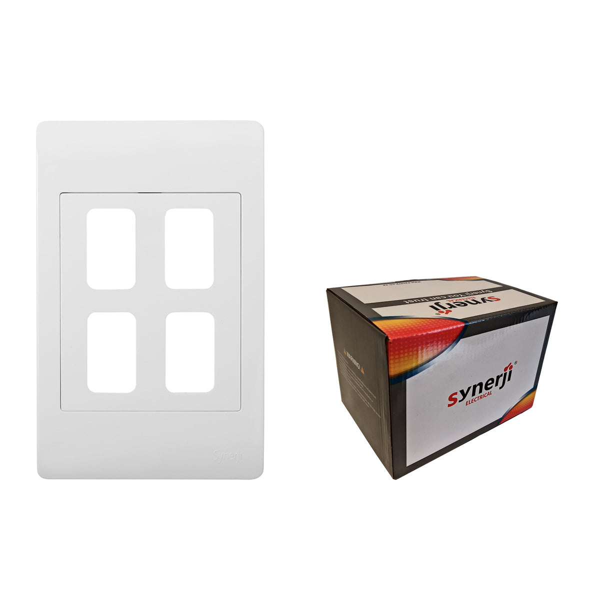 Synerji ECO 4x2 Grid Plate 4 Lever