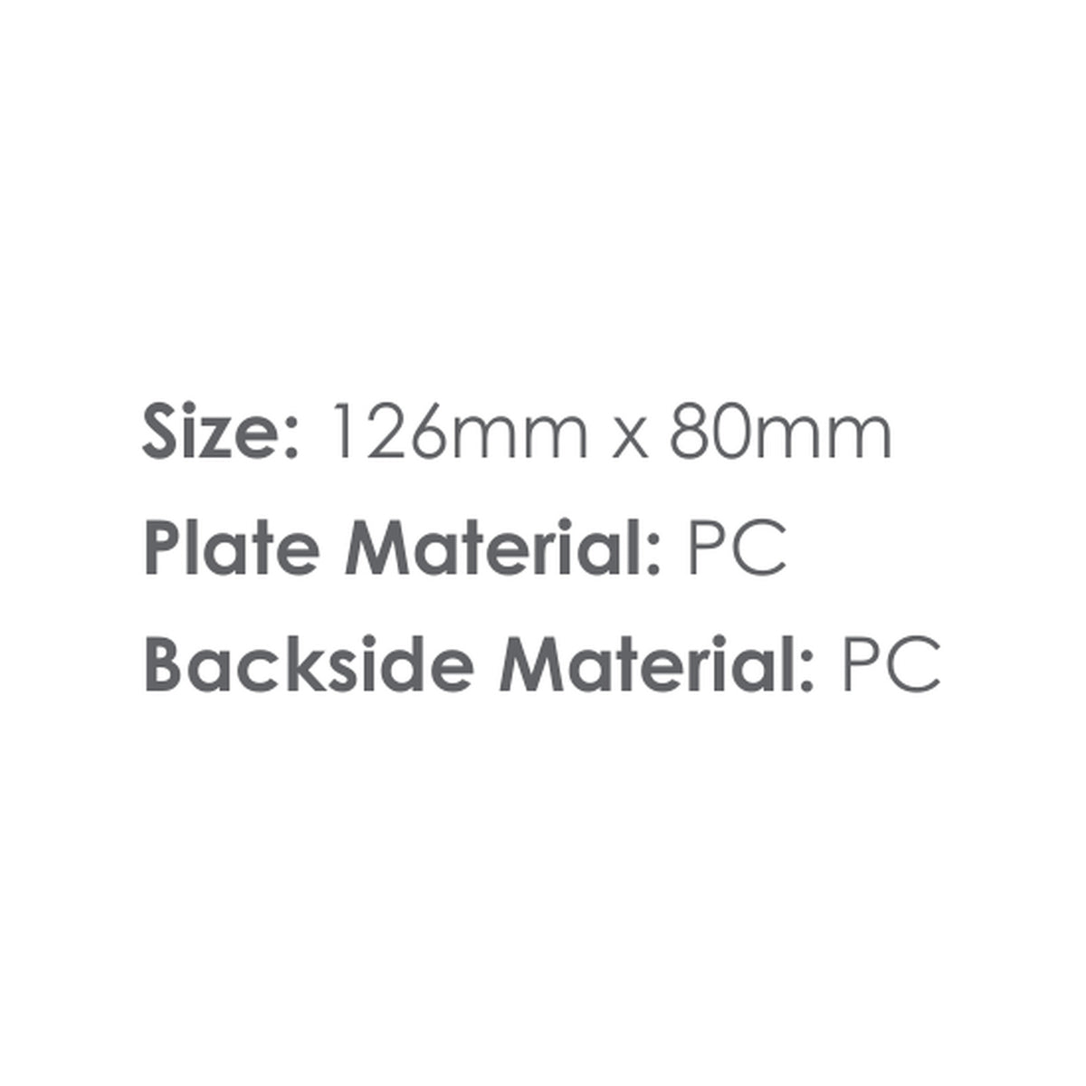 Synerji Deco 4x2 Grid Plate