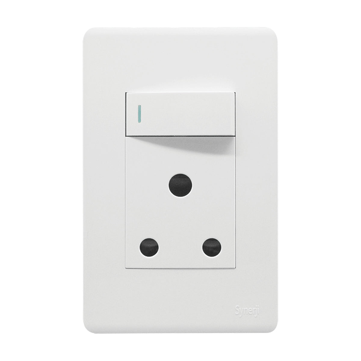 Synerji Deco 4x2 Single Wall Socket 16A