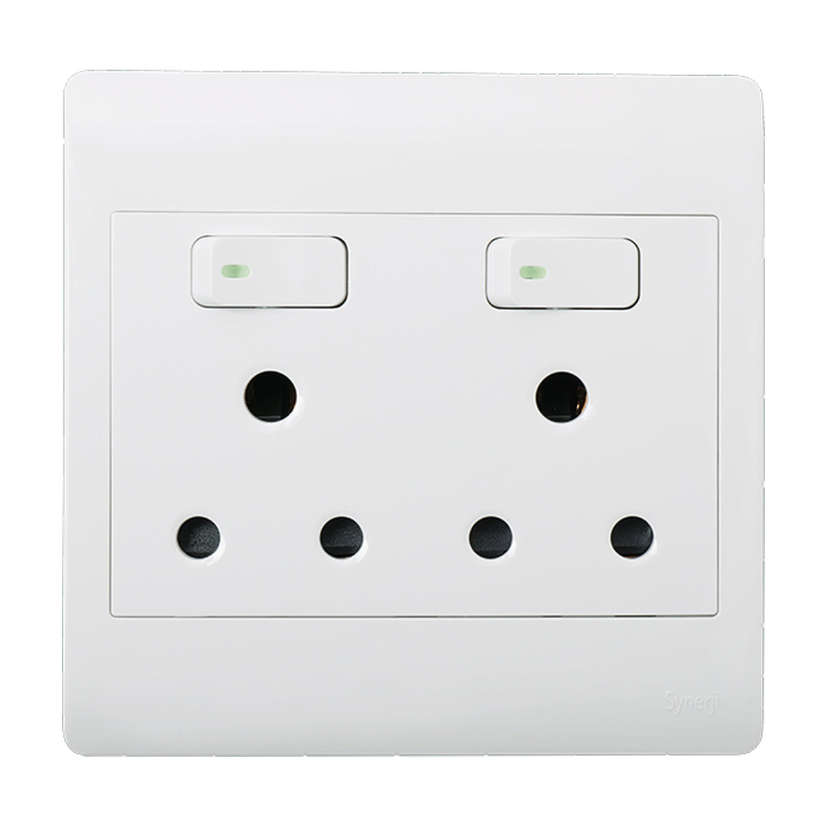 Synerji ECO 4x4 Double Wall Socket 16A