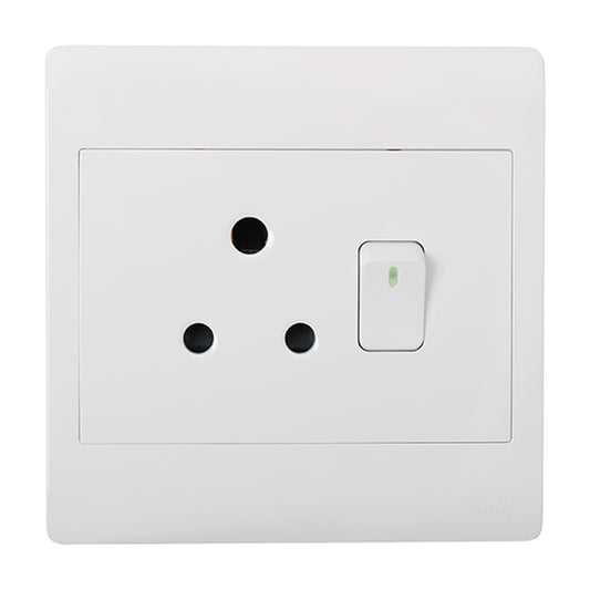 Synerji ECO 4x4 Single Wall Socket 16A