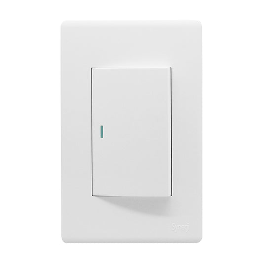 Synerji Deco 4x2 Light Switch 1 Lever 1 Way 16A