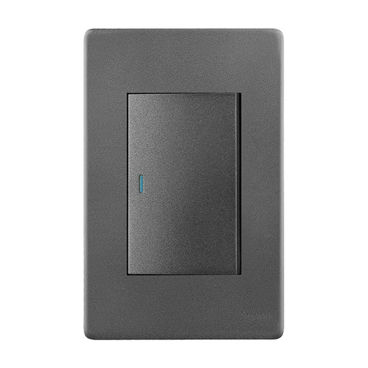 Synerji Deco 4x2 Light Switch 1 Lever 2 Way 16A
