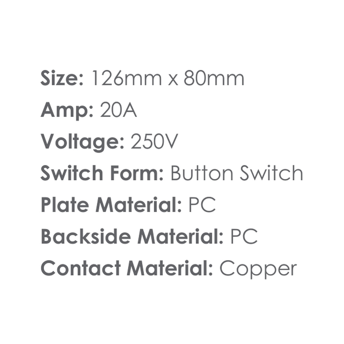 Synerji Deco 4x2 Light Switch 1 Lever with Dimmer 16A