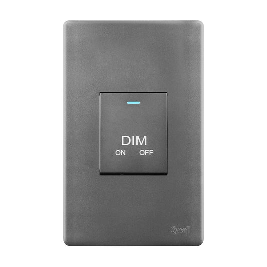 Synerji Deco 4x2 Push Button Dimmer Switch 16A