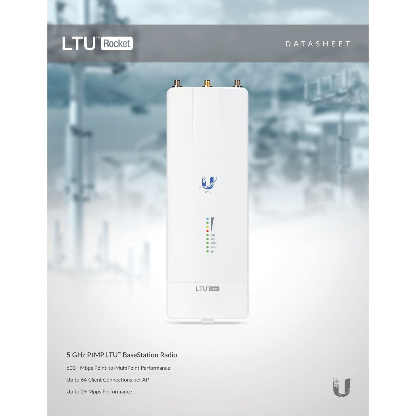 Ubiquiti UISP LTU Rocket 5GHz Radio | LTU-ROCKET