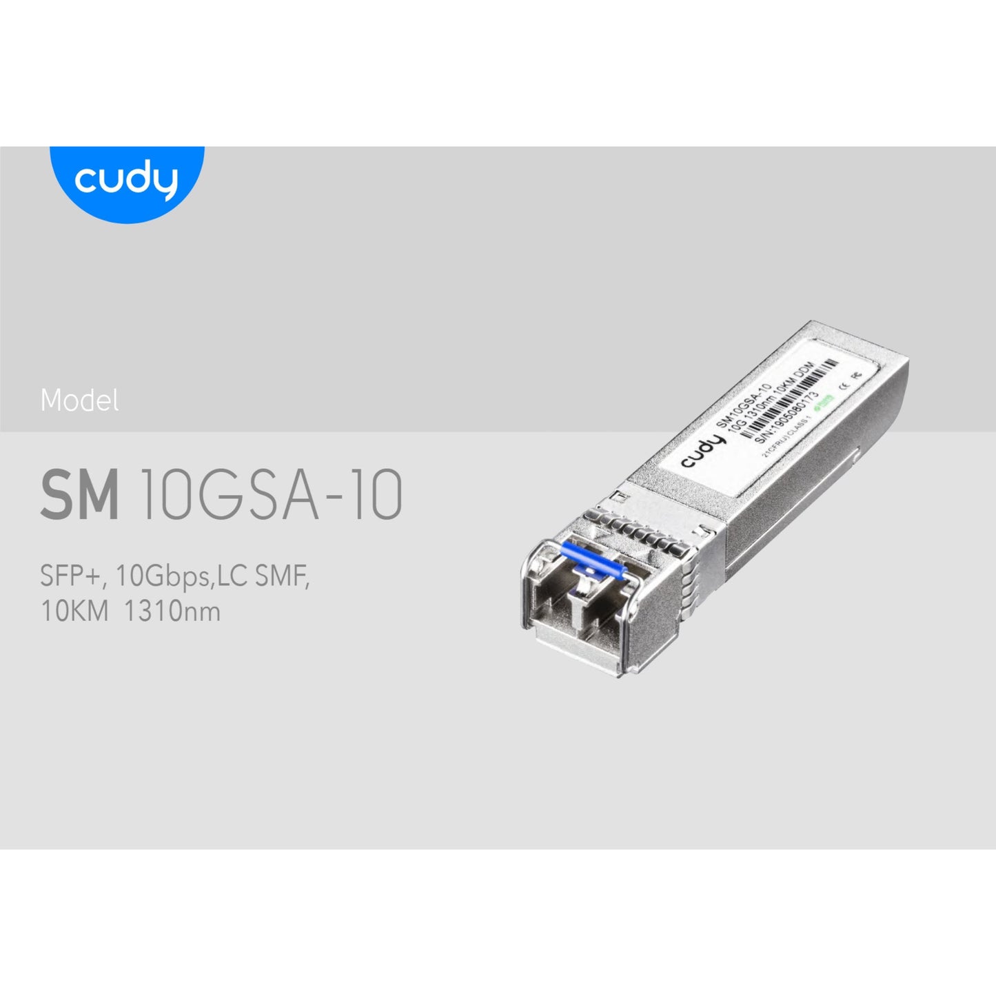 Cudy Single Mode 10G LC SFP+ 1310nm 10km | SM10GSA-10