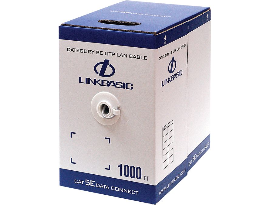 Linkbasic 305M Box Cat5e Solid UTP Network Cable