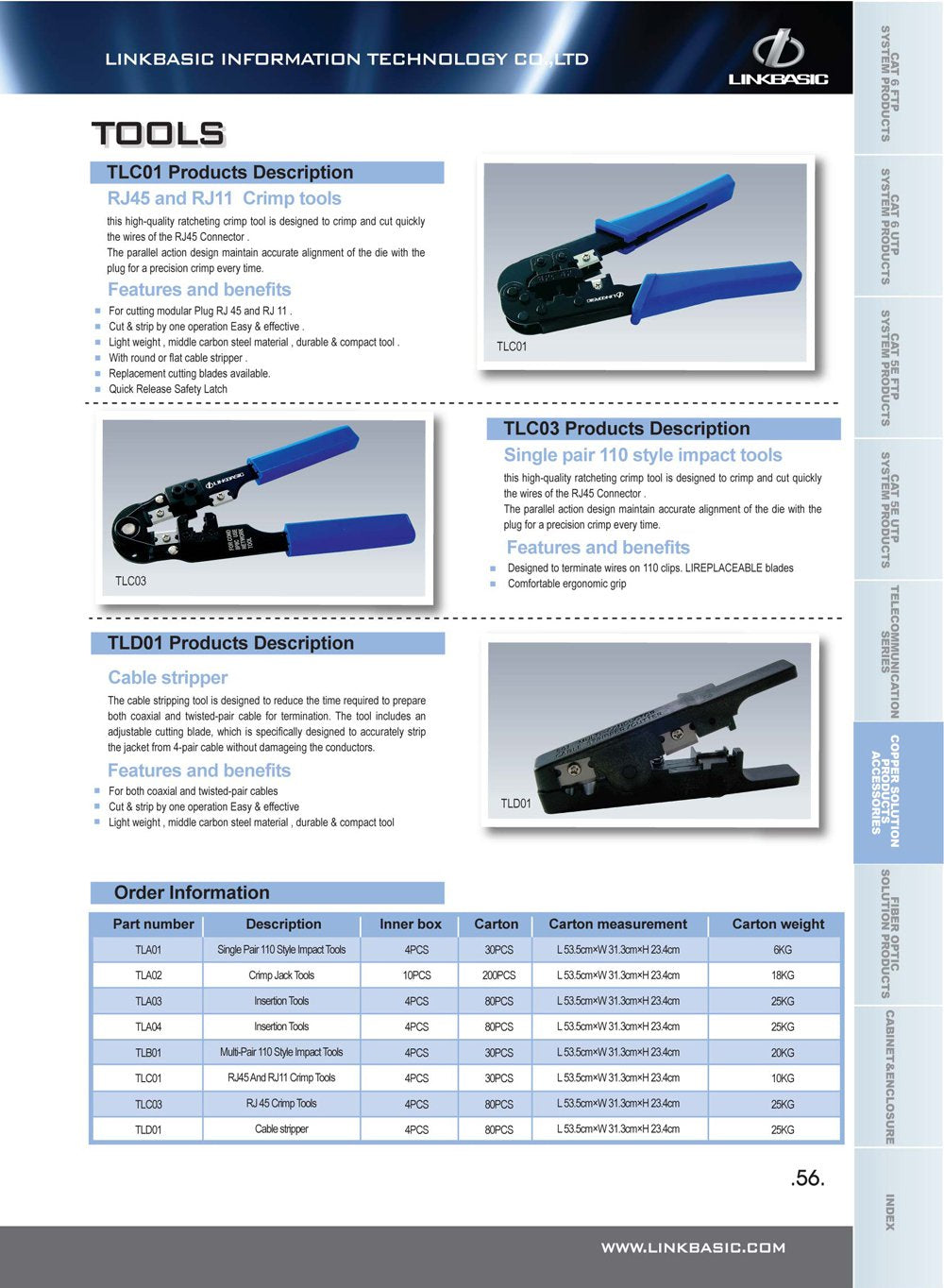 Linkbasic UTP Cable Stripper Tool