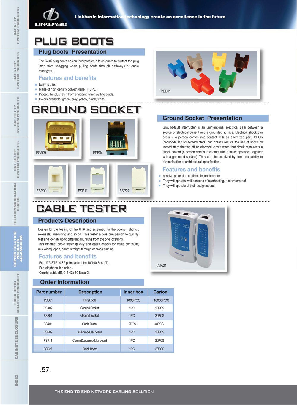 Linkbasic UTP Cable Tester Tool.