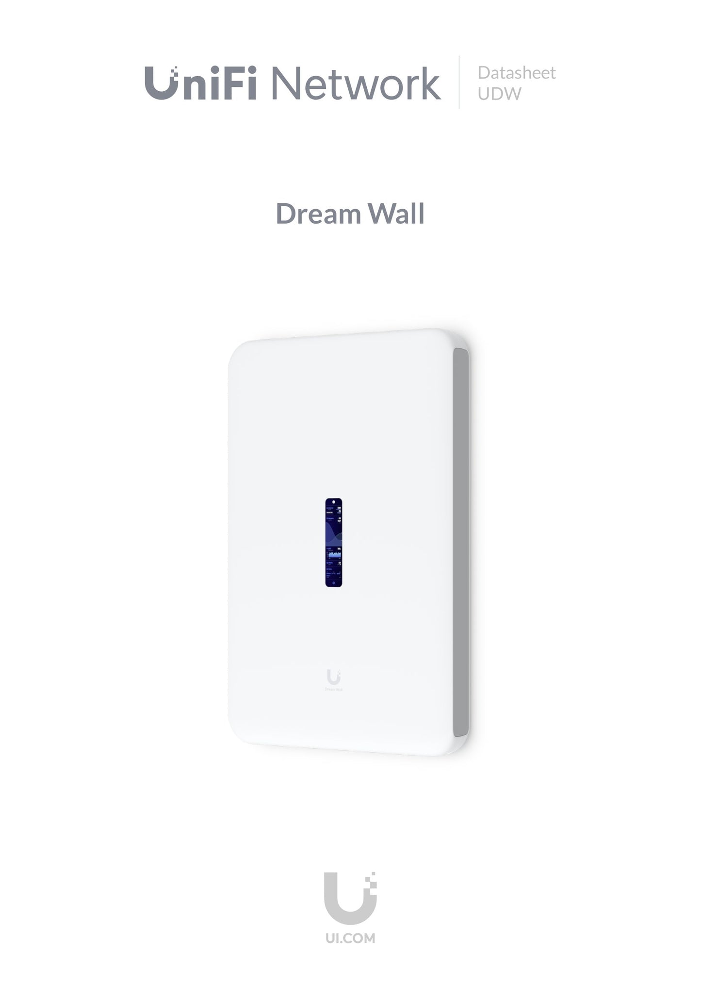 Ubiquiti UniFi Dream Wall 17 Port Gigabit 12 Port PoE 2SFP+ WiFi 6 Gateway | UDW