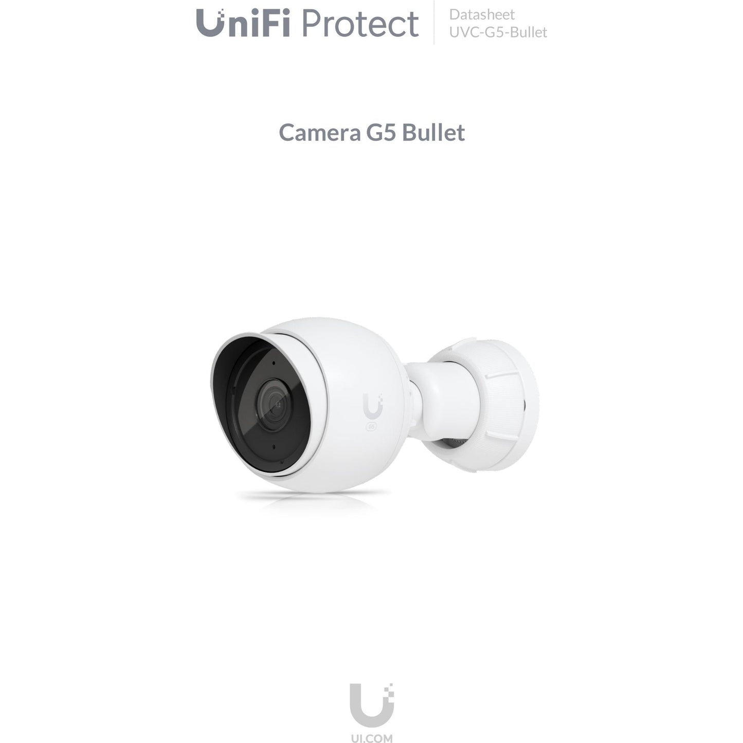 Ubiquiti UniFi Protect G5 Bullet 5MP IP Camera | UVC-G5-BULLET