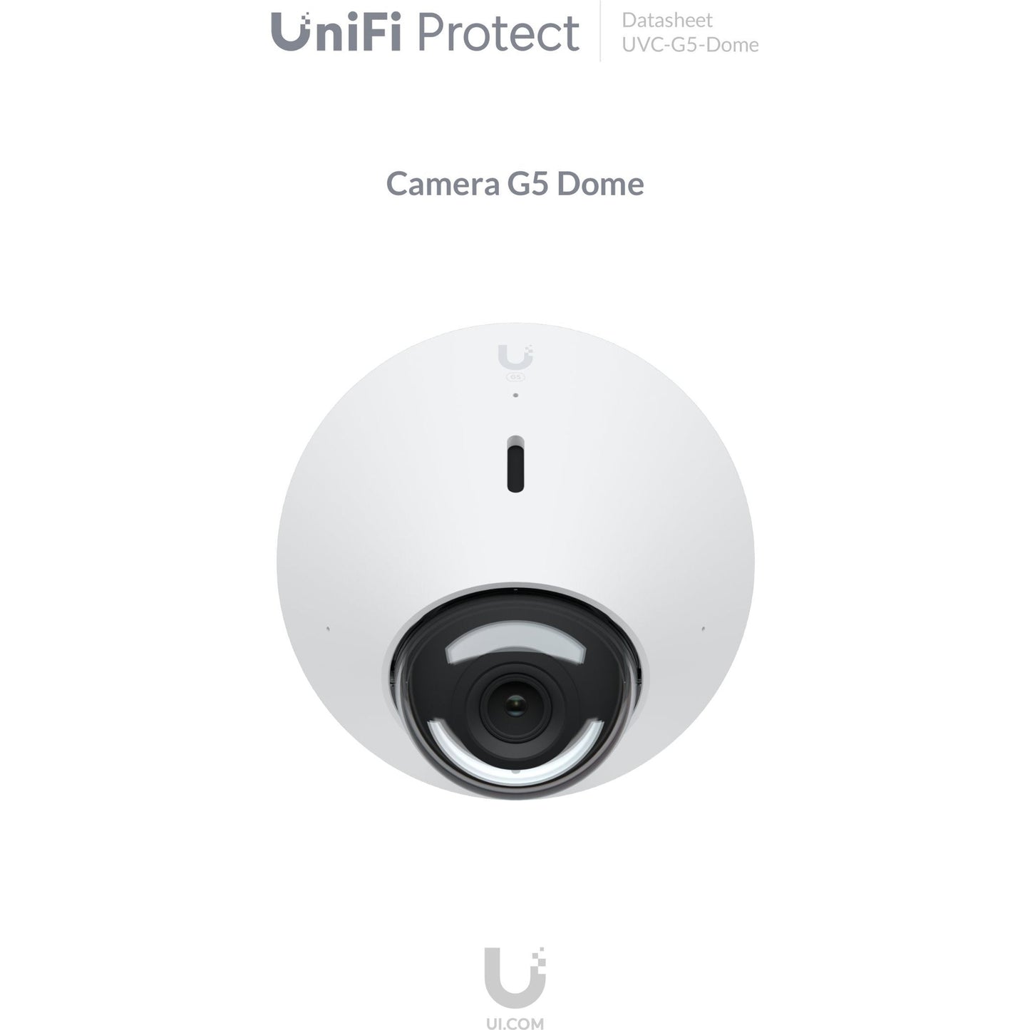 Ubiquiti UniFi Protect G5 Dome 5MP IP Camera | UVC-G5-Dome