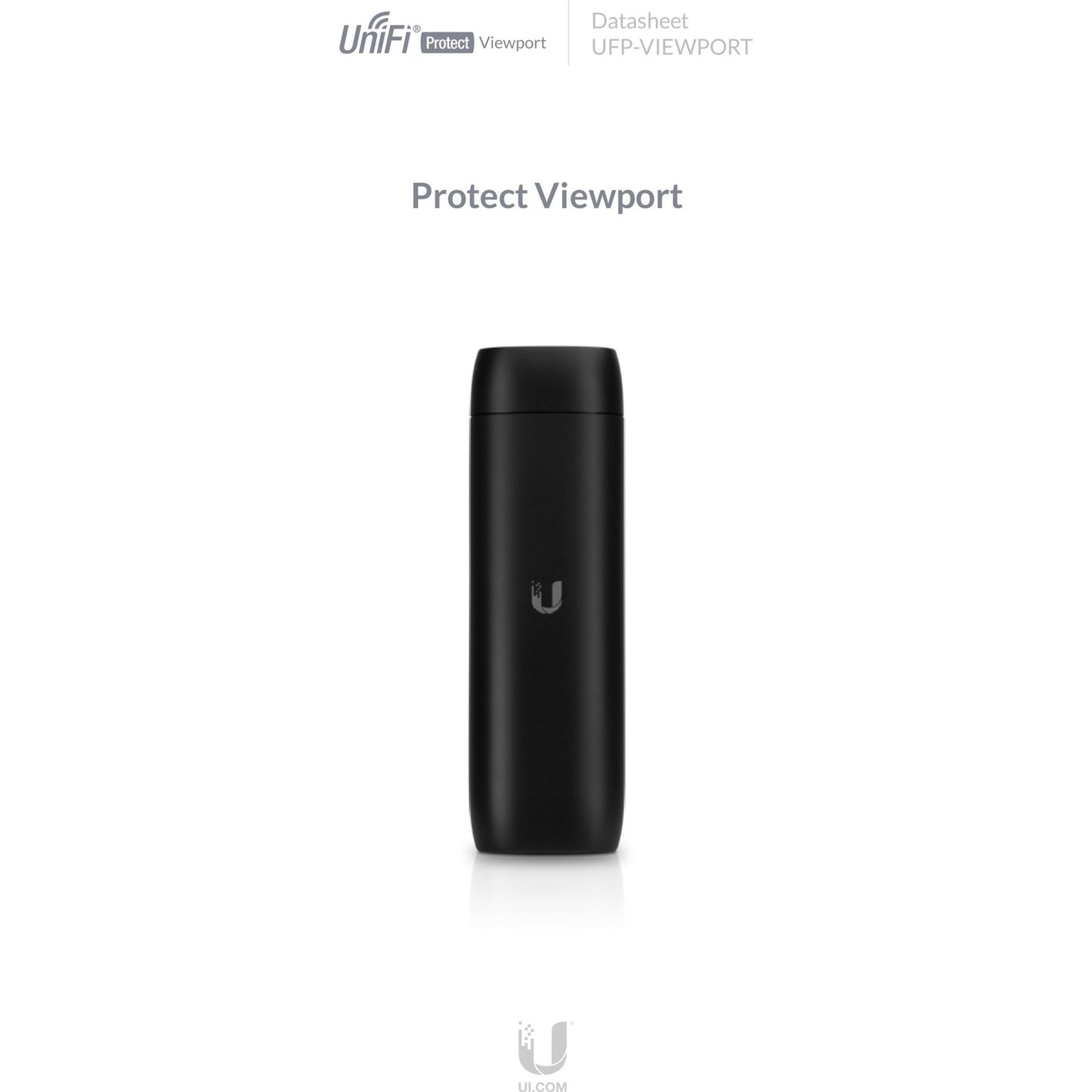 Ubiquiti UniFi Protect ViewPort with PoE-Input | UFP-VIEWPORT