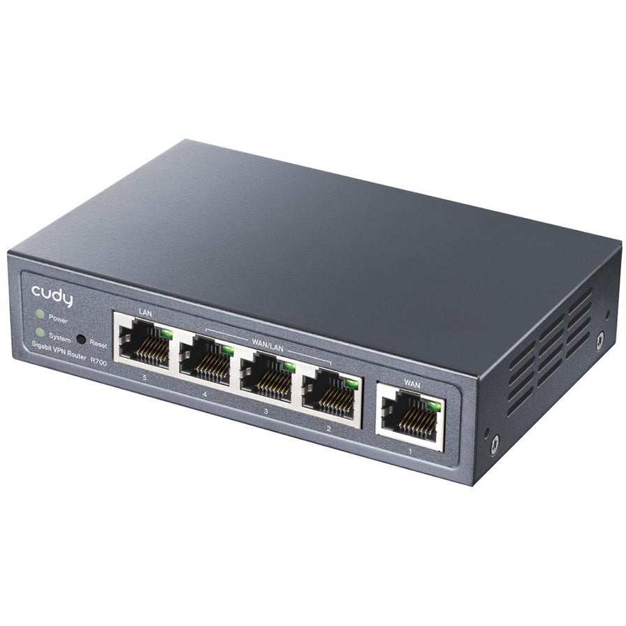 Cudy 5 Port Gigabit Multi-WAN VPN Router | R700