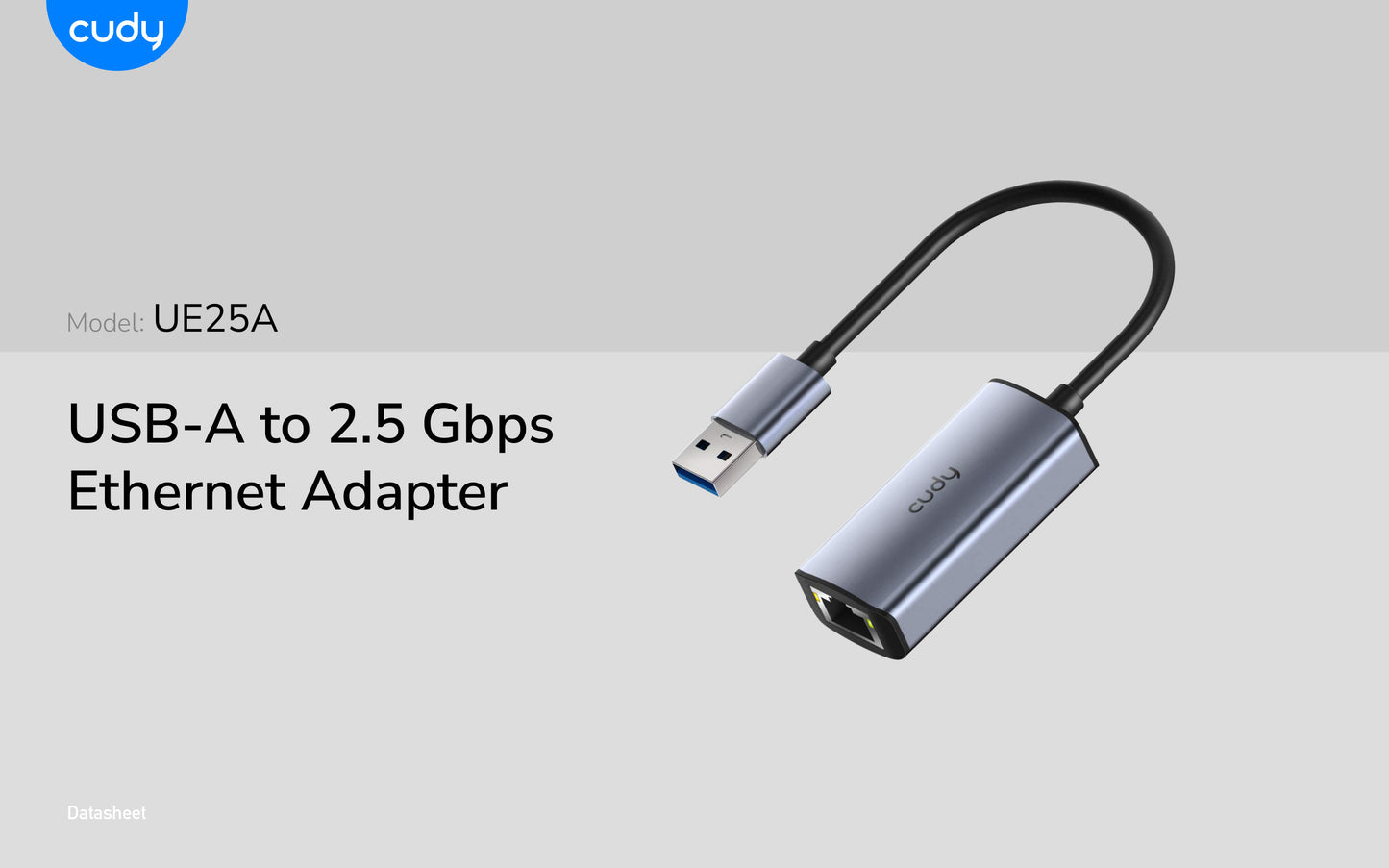Cudy USB-A to 2.5Gbps Ethernet Adapter