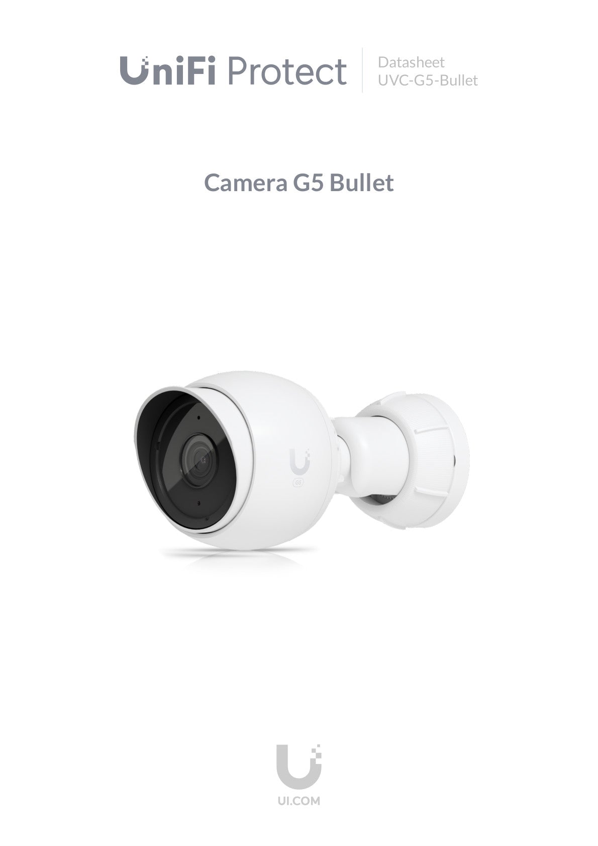 Ubiquiti UniFi Protect G5 Bullet 4MP IP Camera 3pk