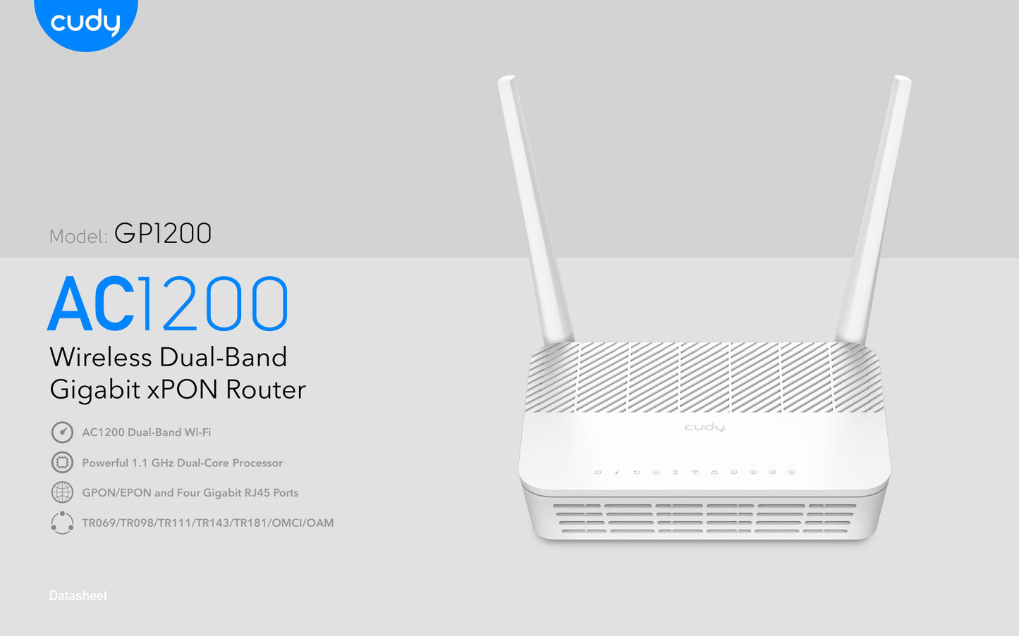 Cudy Dual Band WiFi 5 xPON Router