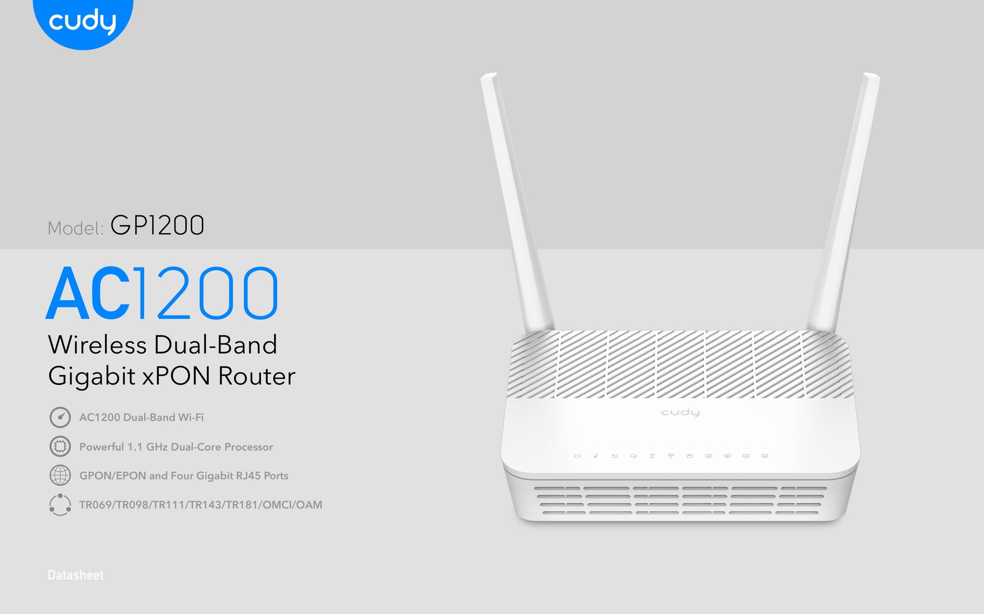 Cudy Dual Band WiFi 5 xPON Router