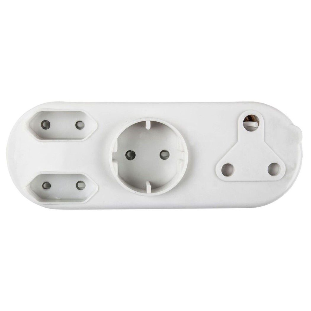 Direct Plug Adaptor 1 x 16A with 2 x 5A and 1 x Round Adaptor – Mr ...