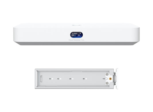 Ubiquiti 10G Multi-WAN UniFi Cloud Gateway Fiber with M.2 SSD Tray