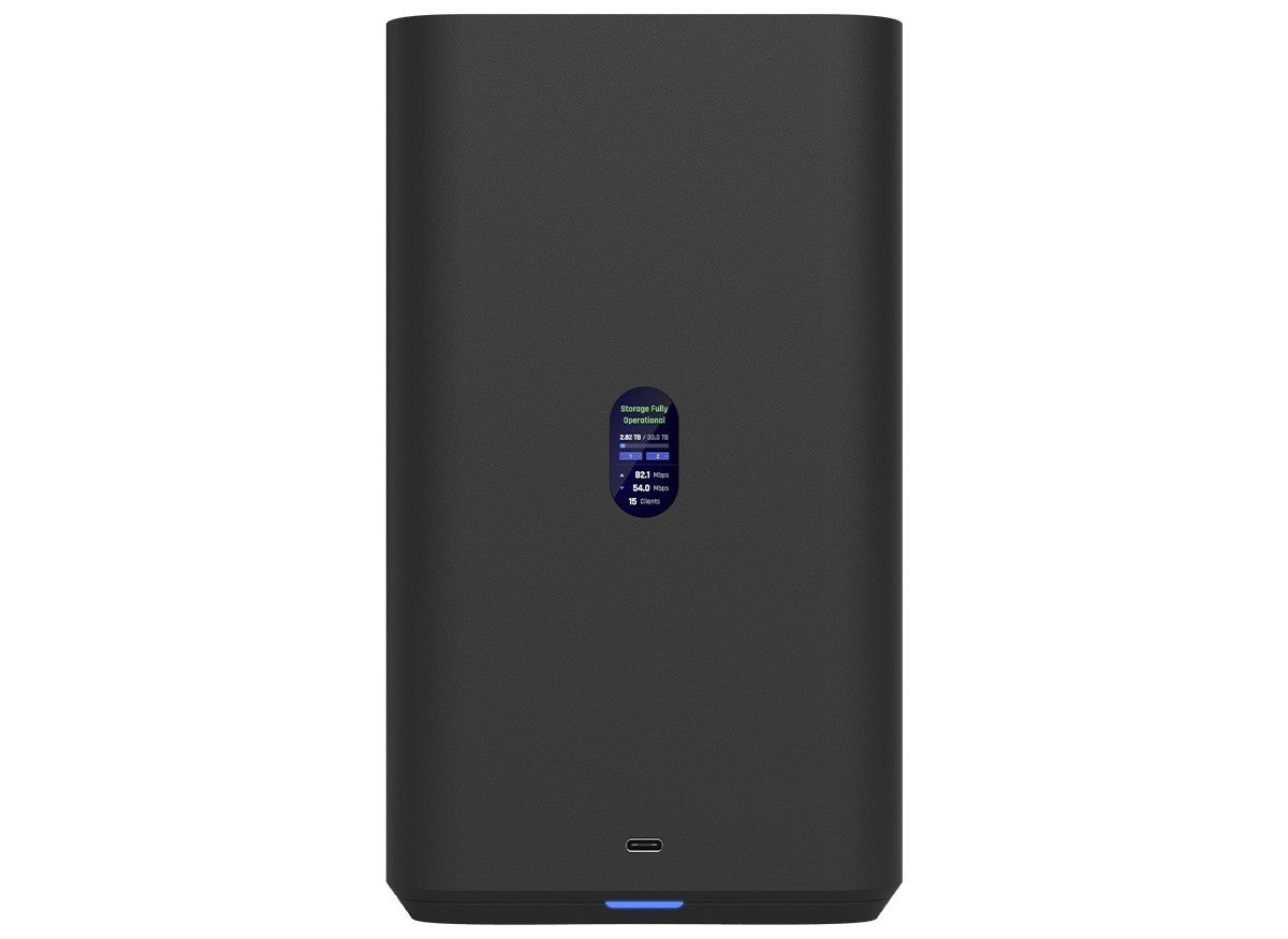 Ubiquiti UniFi Black UNAS 2.5Gbps Ethernet 2x 3.5" HDD bays