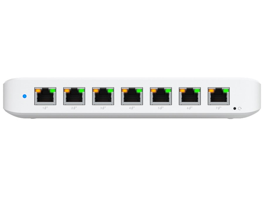 Ubiquiti UniFi Switch Ultra 8 Port Gigabit 1PoE Input 7 PoE Out 52W
