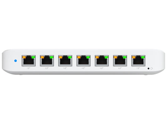 Ubiquiti UniFi Switch Ultra 8 Port Gigabit 1PoE Input 7 PoE Out 52W