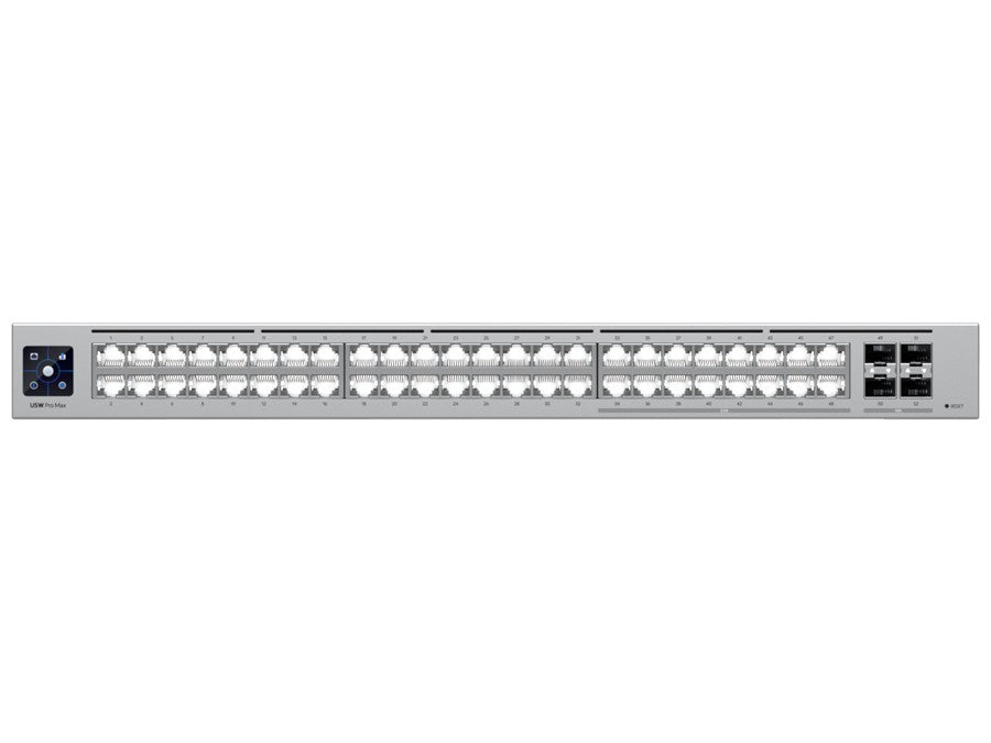 Ubiquiti UniFi Pro Max Switch 48 with 32 Gigabit 16x 2.5Gbps 4SFP+