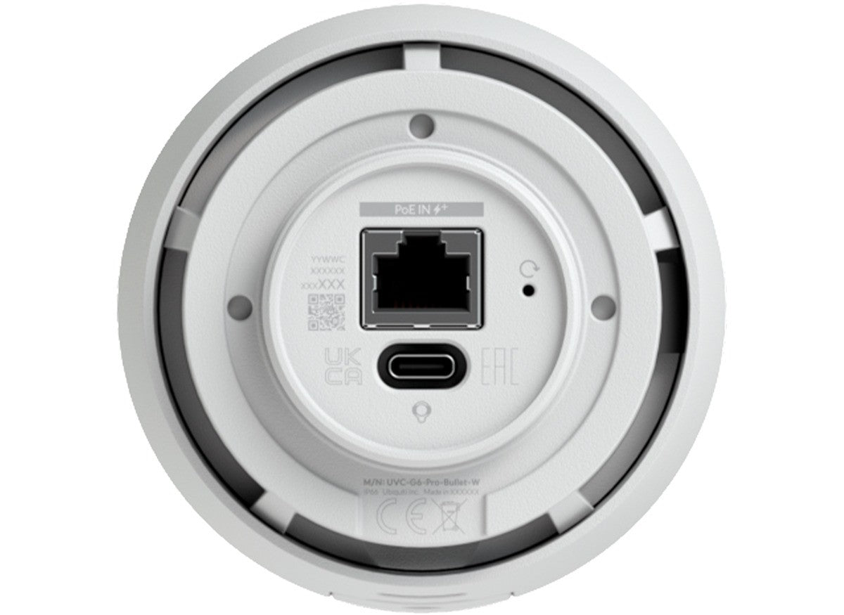 Ubiquiti UniFi Protect G6 Pro Bullet 8MP White IP Camera