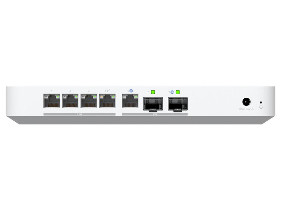 Ubiquiti 10G Multi-WAN UniFi Cloud Gateway Fiber without M.2 SSD Tray