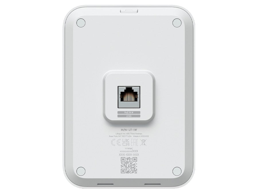 Ubiquiti UniFi Dual Band WiFi 7 2.5G PoE Out In-Wall AP