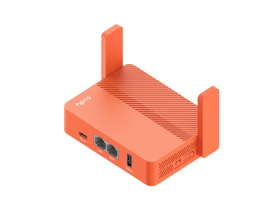 Cudy WiFi 5 1200Mbps Fast Ethernet Mini VPN Travel Router