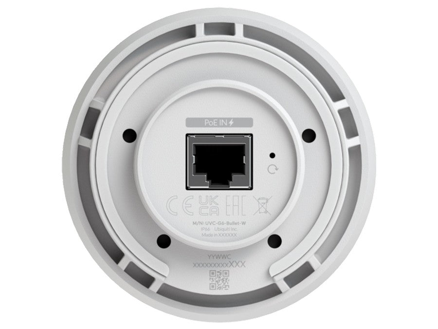 Ubiquiti UniFi Protect G6 Bullet 8MP White IP Camera