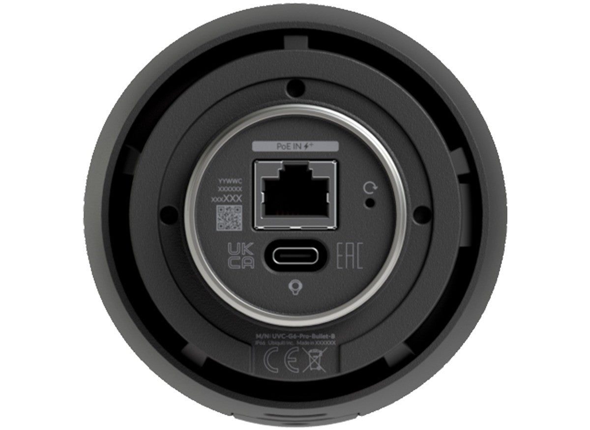 Ubiquiti UniFi Protect G6 Pro Bullet 8MP Black IP Camera